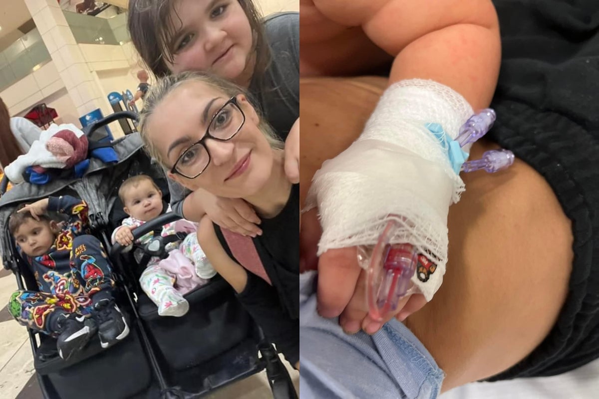 Family ‘never want to go on holiday again’ as suspected food poisoning leaves baby on IV drip